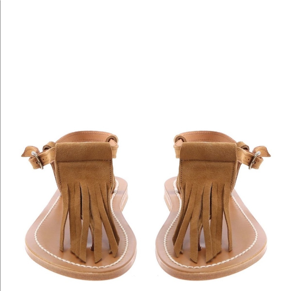 K Jacques Fringe Sandal